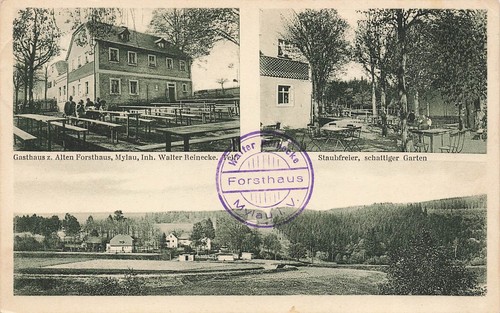 Mylau gasthaus altes - ak,