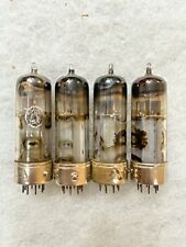 Valvo EL41 6CK5 Metal Base Disc Getter Tested Strong Tightly Matched Quad Rare