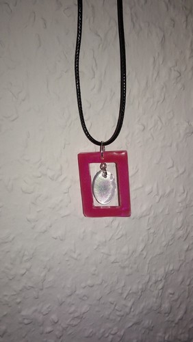Epoxidharz schmuck kette - schmuck,