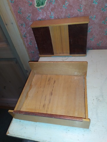 Alter schrank bett - um, 1950