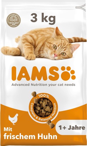 Iams katzenfutter trocken mit - trocken,