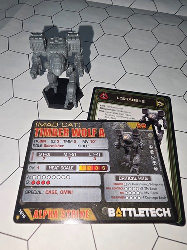 Battletech timber wolf mad - timber, a