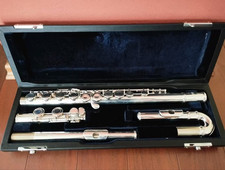 Querflöten  - Set Viento FL 108 + allem Zubehör + Notenständer