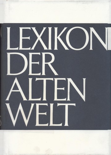 Lexikon der alten - alten, welt