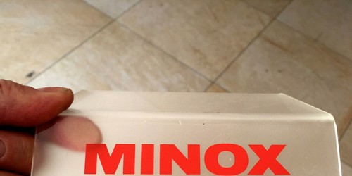 Orig minox werbeständer - orig.,