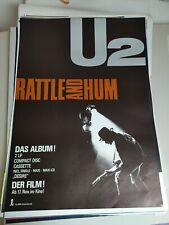 Plakat U2 1988 Rattle and Hun