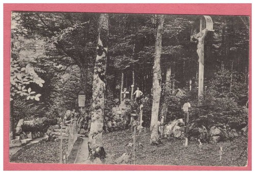 Vogesen waldfriedhof - ak, --waldfriedhof--