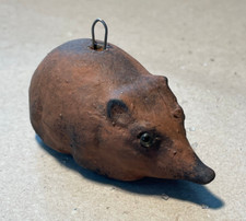 Alte Christbaumschmuck Masse Ornament Maus Haselmaus Mouse Weihnachtsanhänge 3cm