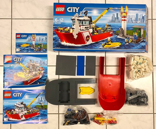 Lego city 60109 feuerwehr - city,