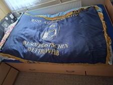 Vintige Flagge DDR-ZEITEN ca. 2000mm x 1200mm