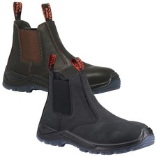 Harte Yakka Herren Banjo Händler Arbeitsstiefel Slipper Chelsea