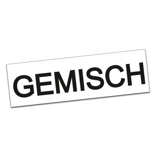 Stück gemisch aufkleber - 10,