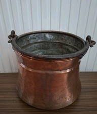 Großer vintage kupferkessel - großer,