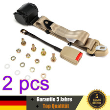 2x 3 Punkt Automatikgurt