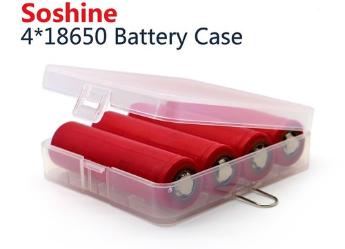Aufbewahrungsbox für 18650 - für, 4x