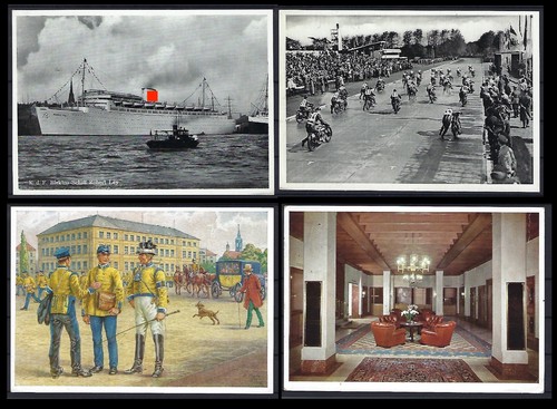 Motivpostkarten 1938/42