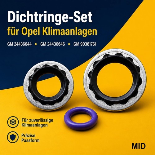 Dichtungen set klima für opel - dichtungen,