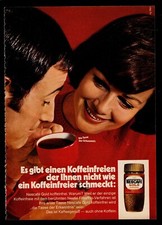 3w8292/ Alte Reklame von 1969 – NESCAFE Gold