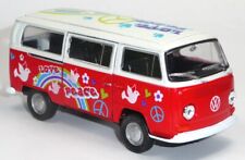 VW Bulli T2 Bulli rot "Hippie"