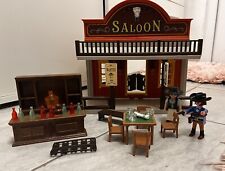 Playmobil Western Gebäude Saloon mit BA Extra Figuren Neu wie abgebildet