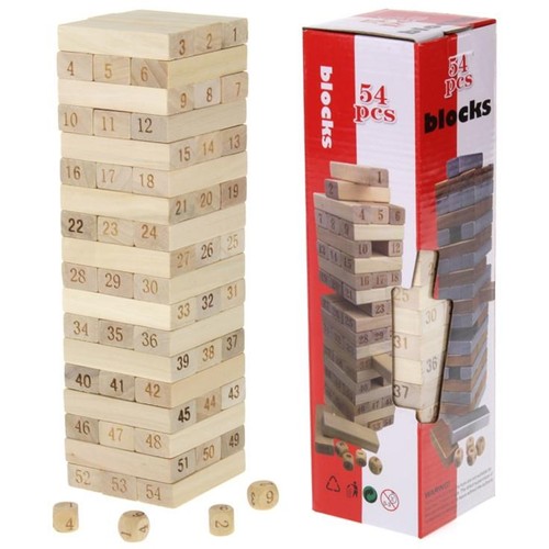 Jenga holzpuzzle wackelturm - jenga-holzpuzzle,
