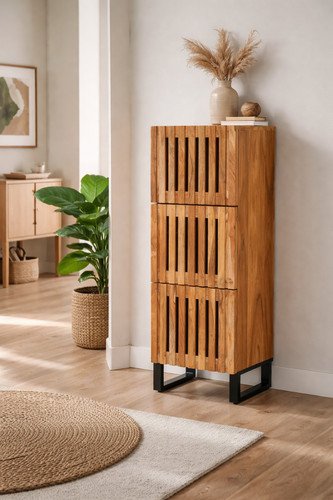 Highboard schrank akazie - highboard,