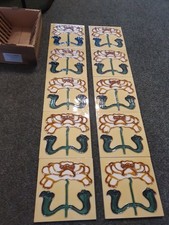 Kaminfliesen 10er Set mit