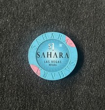 Sahara Casino * 1$ Poker Chip Jeton * Las Vegas * Strip * Boulevard