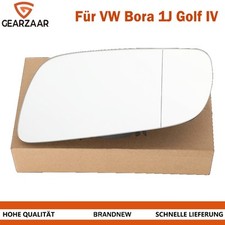 SPIEGELGLAS AUßENSPIEGEL LINKS ASPHÄRISCH BEHEIZBAR FÜR VW BORA 1J GOLF IV 4