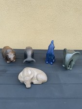 Majolika Sammelfiguren der Standorte von Volkswagen Von Ditmar Liedke