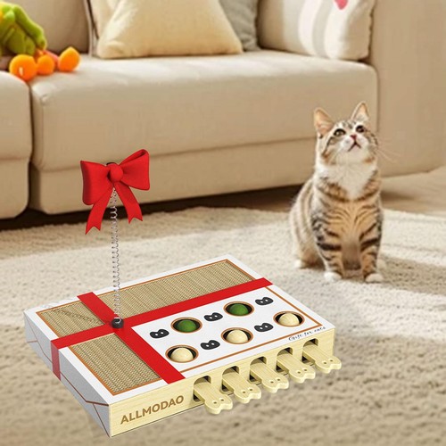 Katzenspielzeug box mit - katzenspielzeug-box,