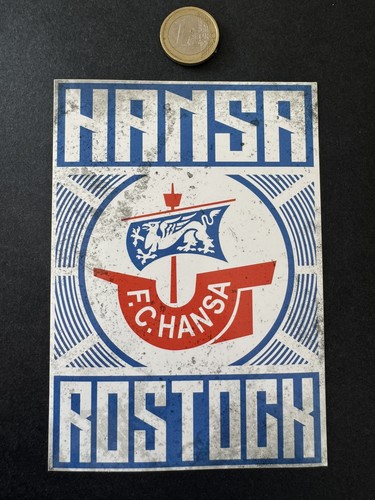 Hansa rostock aufkleber - hansa,