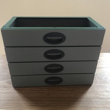 Metall Werkzeugkasten mit 4