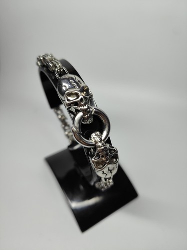 Herrenarmband edelstahl silber - herrenarmband,