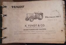 Fendt Traktoren Farmer 102 S Ersatzteilliste