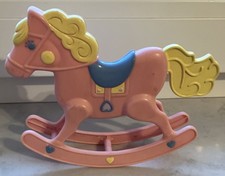 Mattel Barbie Pferd Schaukelpferd Vintage ca. 13 cm