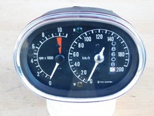 Honda CB 450 K0 Black Bomber Tacho Cockpit Drehzahlmesser