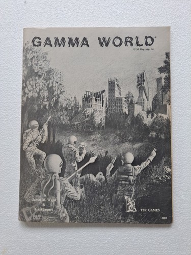 Gamma world science fantasy - world,