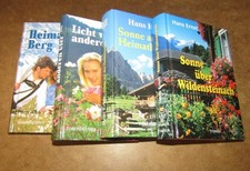 4 Hans Ernst Heimatromane, Bücher gebunden, Verlage Titania o. rosenheimer po339