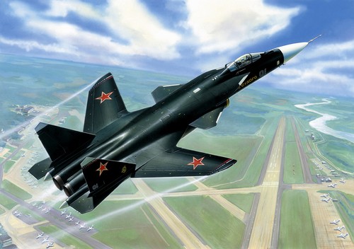 Zvezda suchoi 37 berkut - 1:72,