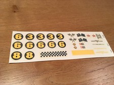 Fleischmann Auto Rallye Decals Ford Lotus 1:32 Wasserschieber neu