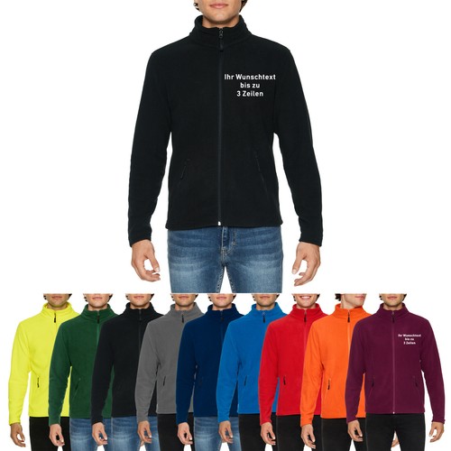 Herren fleecejacke individuell - herren-fleecejacke,