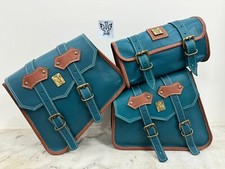 Motorrad Leder Seite Solo