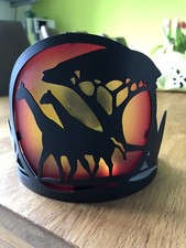 PartyLite P8757 Wandhalter Savanne Giraffen