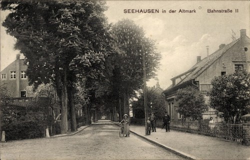 Seehausen der altmark - ak,