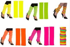 80er Jahre Neon Stulpen