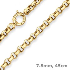 7,8mm Erbskette Goldkette