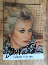 Original-Autogramm Barbara Valentin