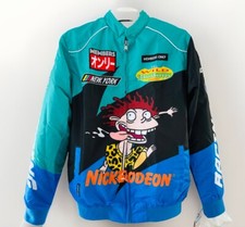 Members Only Nickelodeon The Wild Thornberrys Racer Windbreaker Jacket USA M