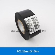 10 Rollen Schwarz Hot Stempel